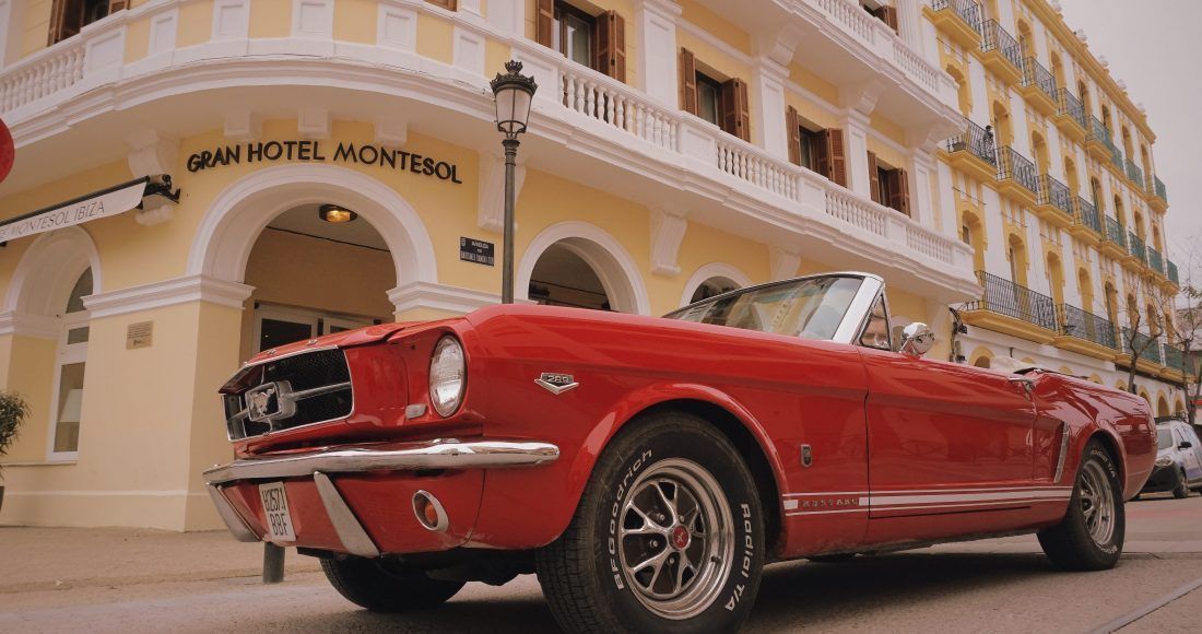 Hotel Montesol Ibiza Mustang alquiler coches